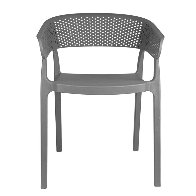 Vrtni stol SUPRA-TEK oval SIV PP, 51 x 49 x 73 cm (4 kosi) mize-in-stoli/270.57-IMG-02