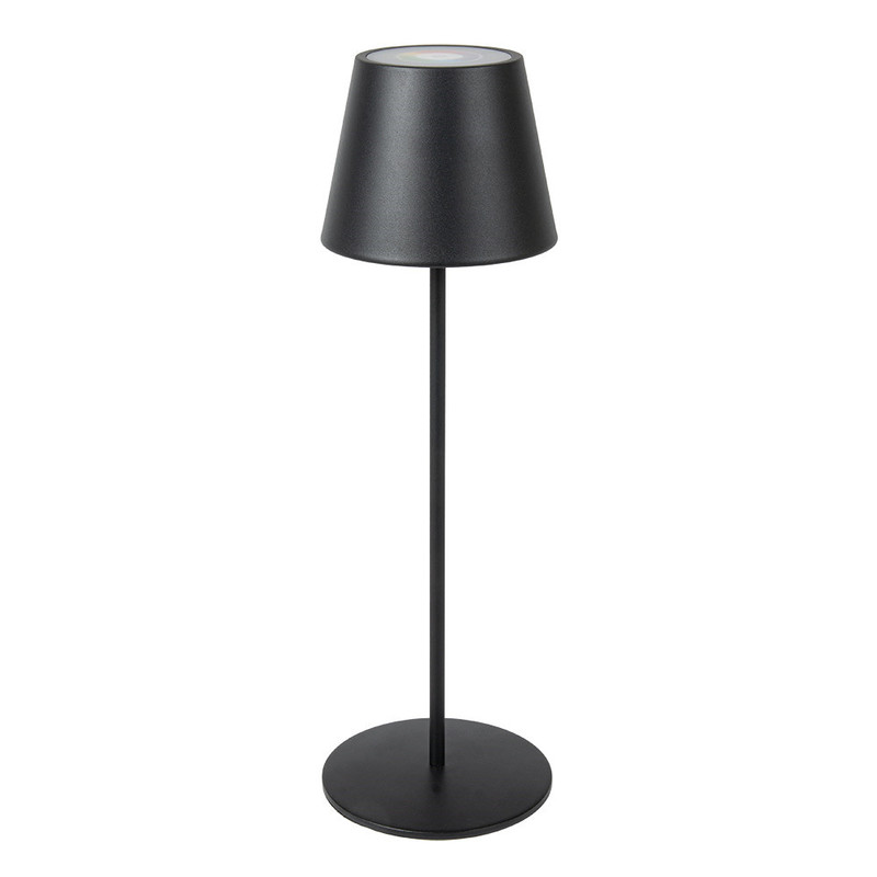 Namizna svetilka brezžična LED + dimmer 3 st. 12 x 38 cm črna/kov namizne-lucke/266.13-IMG-01