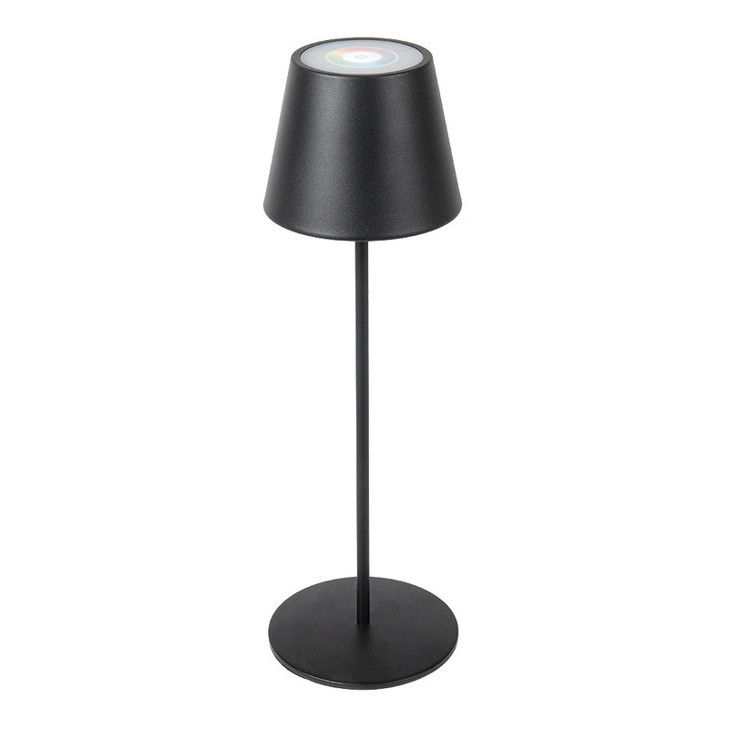 Namizna svetilka brezžična LED + dimmer 3 st. 12 x 38 cm črna/kov namizne-lucke/266.13-IMG-MAIN