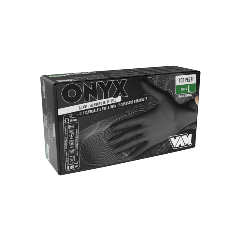 Rokavice nitril brez pudra ČRNE Small, Onyx (100/1) rokavice-in-zascitna-oprema/ONYX--Videocamera