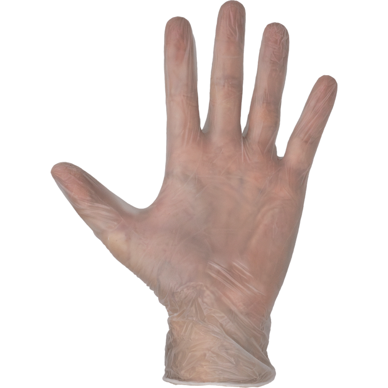 Rokavice vinil brez pudra BELO PROZORNE, Starvinyl (100/1) rokavice-in-zascitna-oprema/Vinyl-palmo