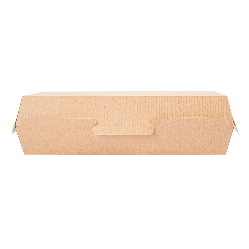 Kartonasta embalaža za PANINI - The Pack - RJAVA (26,5 x 12,2 x 7 cm) (50/1) sendvici-in-hot-dogi/234.28_IMG-01