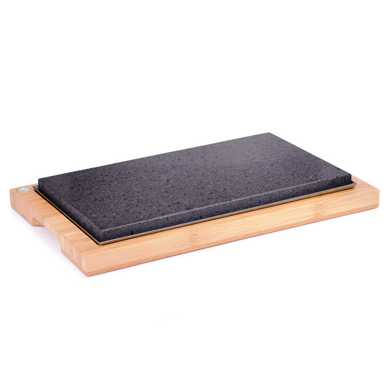SteakStone plošča za zrezek, Lava kamen Fi: 36 x 30 cm (3 kosi) vse-za-bar/204.14.IMG-02