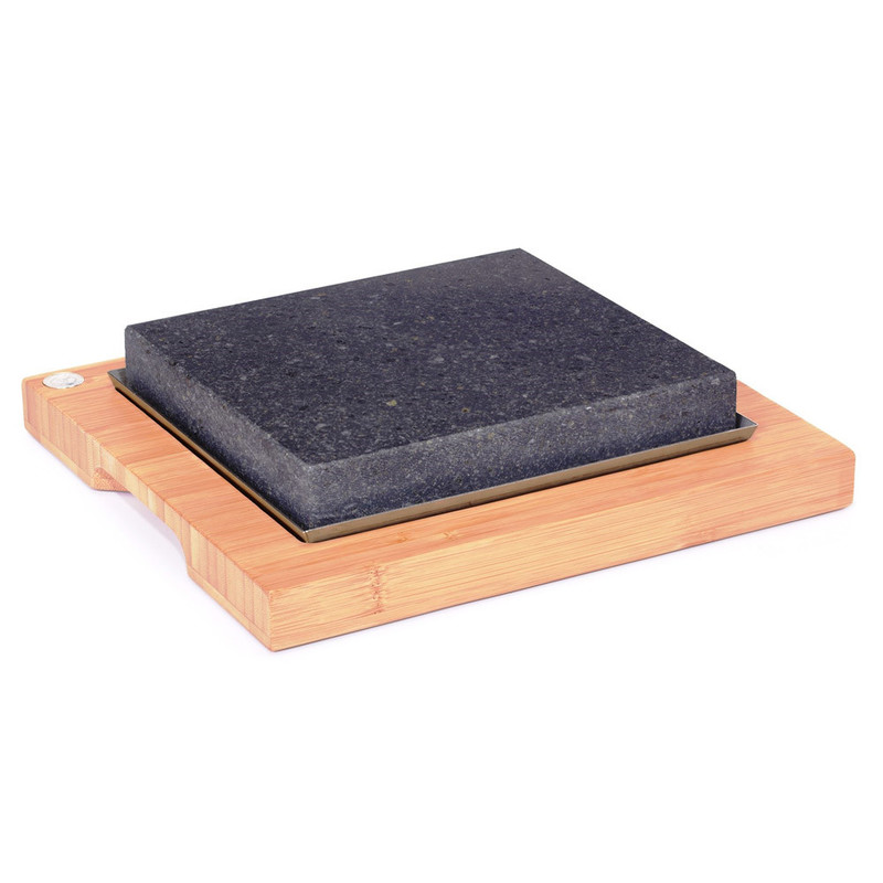 SteakStone plošča za zrezek, Lava kamen Fi: 20 x 18 cm (4 kosi) vse-za-bar/204.17.IMG-02