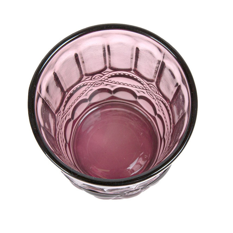 Kozarec "Waki Glass Vintage" VIJOLIČEN 250 mL (6 kosov) vse-za-bar/263.78.IMG-02