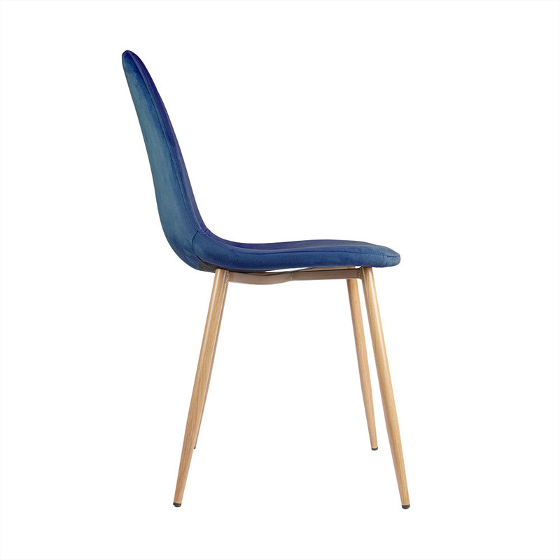 Oblazinjen stol SUPRA-TEK, TEMNO MODER  54 x 45 x 87 cm (4 kosi) vse-za-bar/270.61.IMG-01