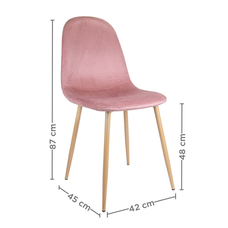 Stol SUPRA-TEK, ROZA  54 x 45 x 87 cm (4 kosi) vse-za-bar/270.64.IMG-08