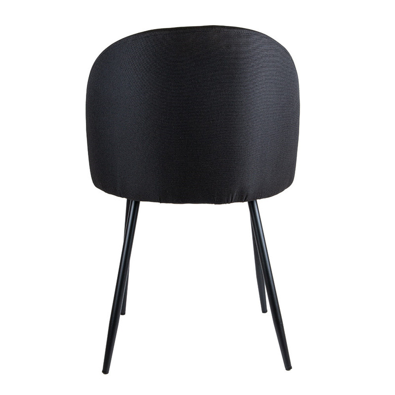 Oblazinjen stol SUPRA-TEK, ČRN  52 x 50 x 78 cm (4 kosi) vse-za-bar/270.66.IMG-03