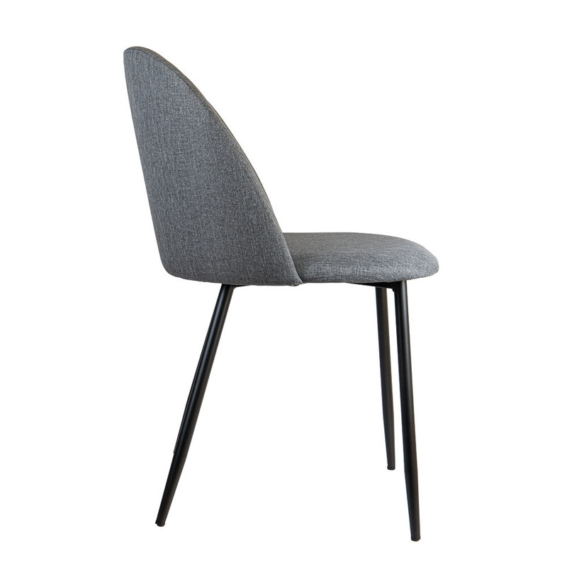 Oblazinjen stol SUPRA-TEK, SIV  52 x 50 x 78 cm (4 kosi) vse-za-bar/270.67.IMG-01