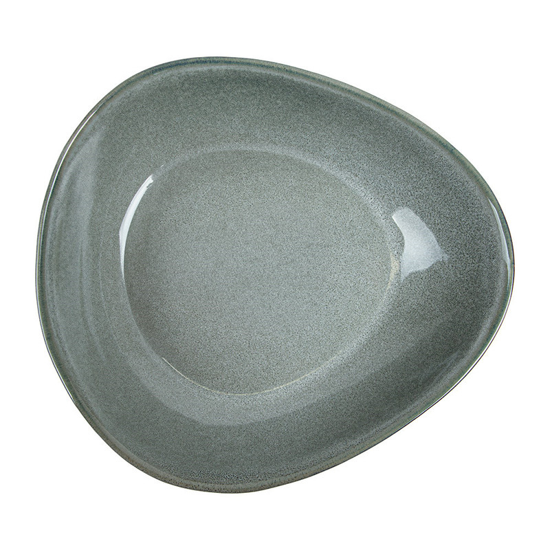 Skleda Trikotna Globoka "Akala" ZELENO/SIVA - 21,5 x 19,5 x 5 cm              (6 kosov) vse-za-bar/277.26-IMG-02